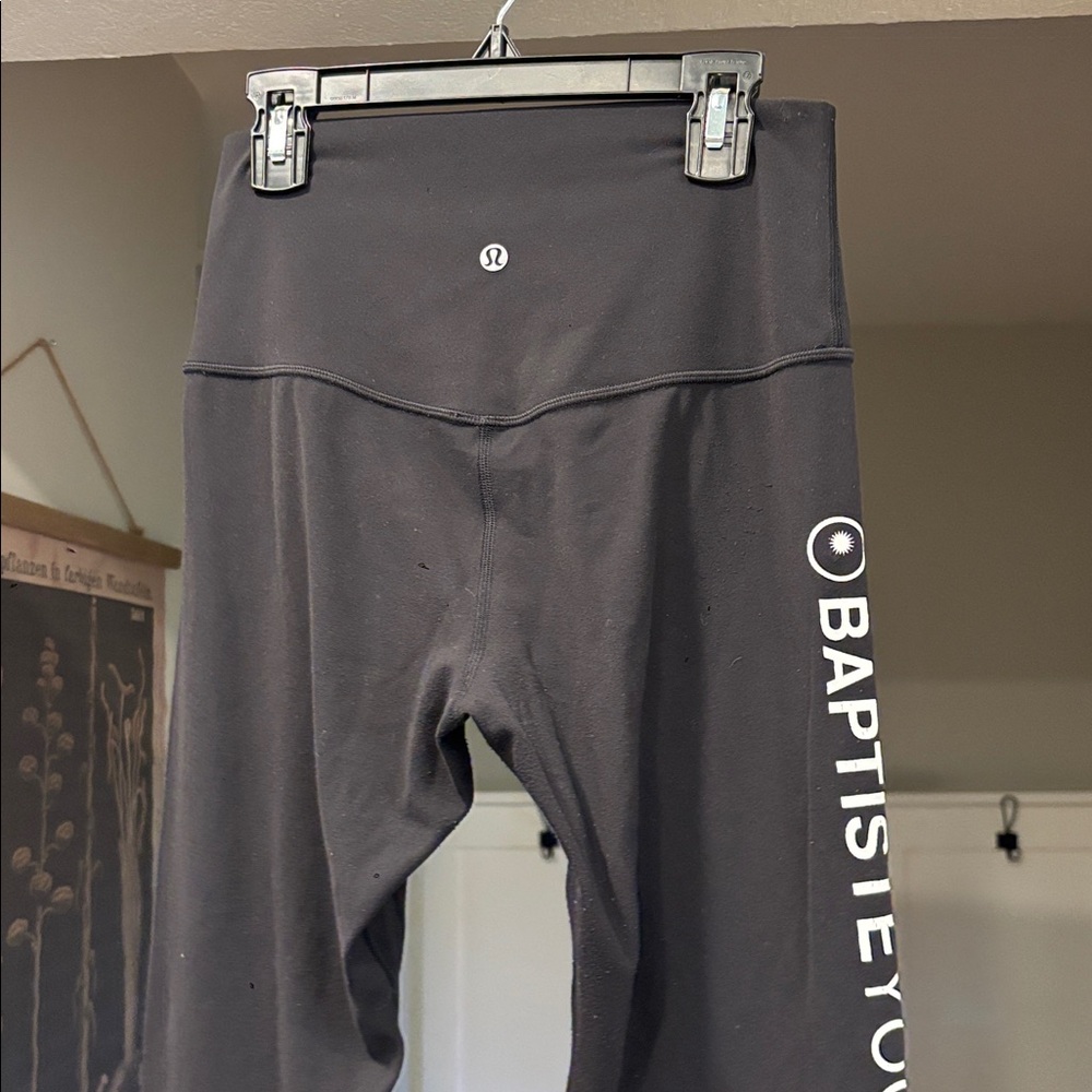 Lululemon Leggings Yoga Bottoms Casual Skinny Black White Gym Workout Athletic - Picture 2 of 11